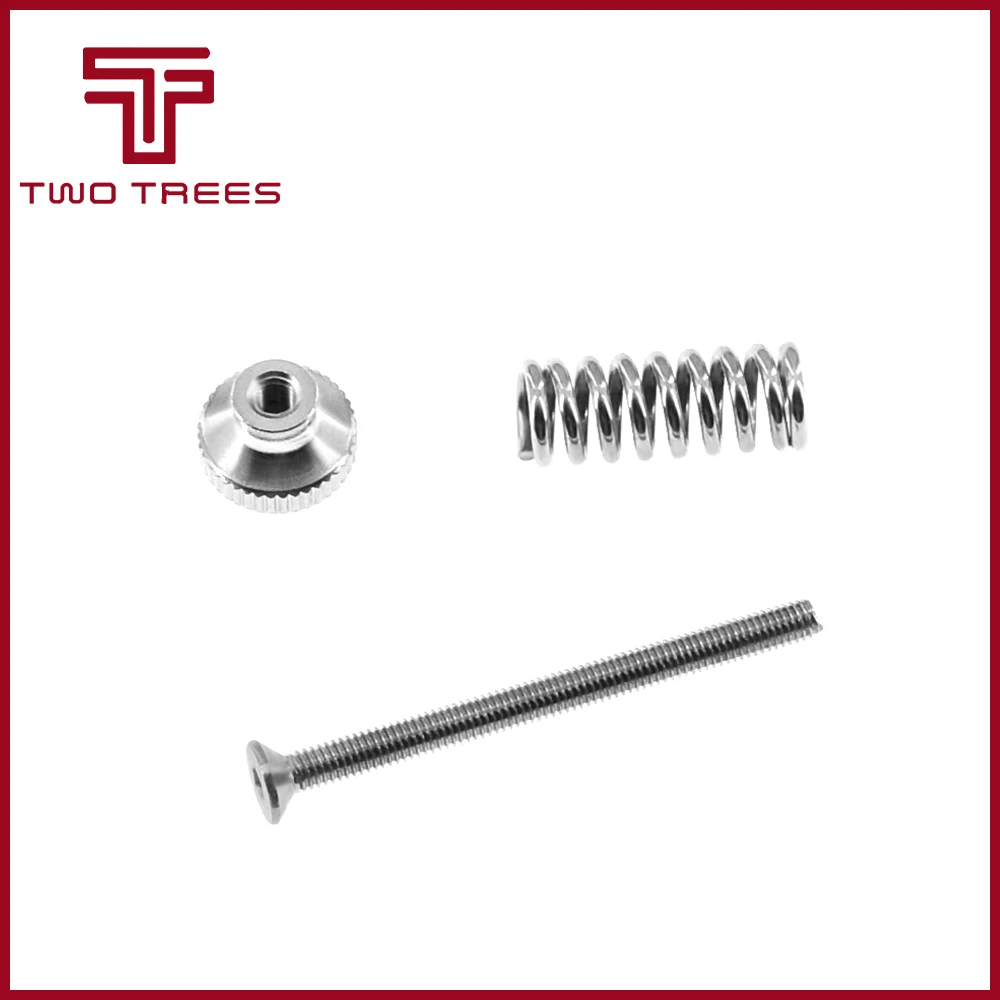 10sets 3D printer accessories leveling component suite M3 screw leveling spring leveling knob kit (4)