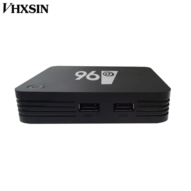 VHXSIN 10 шт./лот A96 ТВ коробка amlogic S905L четырехъядерный 1 Гб ram 8 rom android 7 os 4k|ТВ-приставки