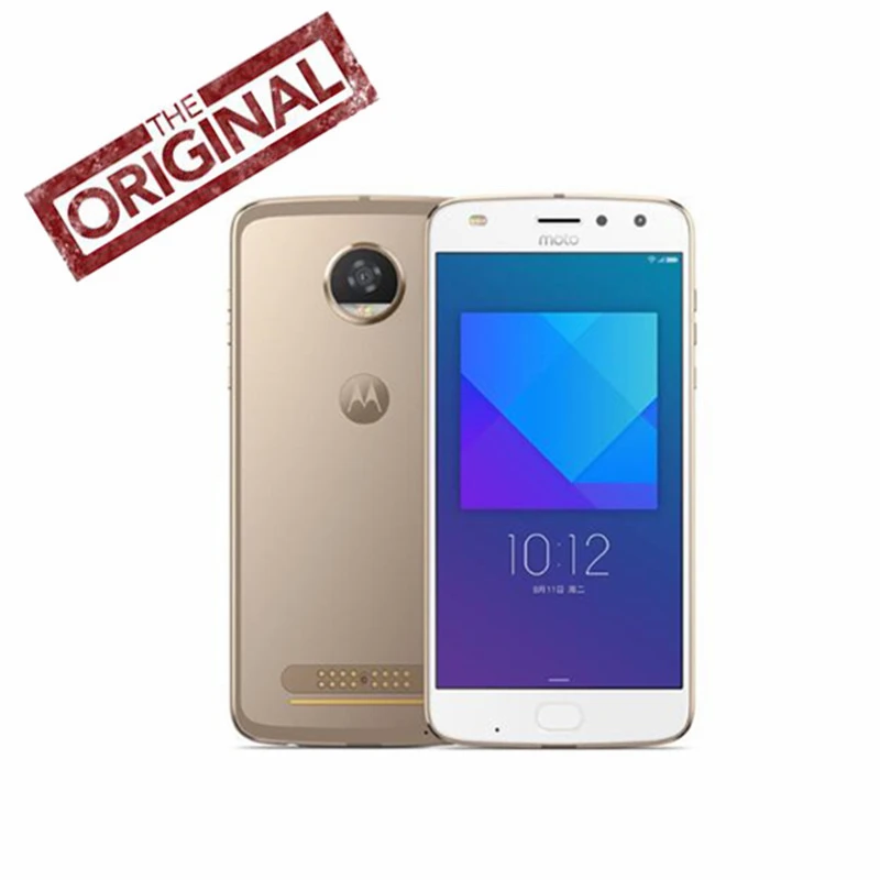 

New Motorola Moto Z2 play XT1710-11 4G 64G Support NFC Android 8.0 Octa Core 2.2GHz 5.5'' 1920*1080P 12.0MP Fingerprint Phone