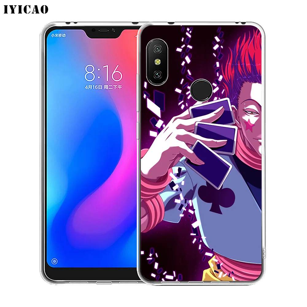 Мягкий силиконовый чехол IYICAO Hisoka hunter x для телефонов Xiaomi Redmi 4A 5A 6A Note 7 6 5 Pro Plus 4X Prime