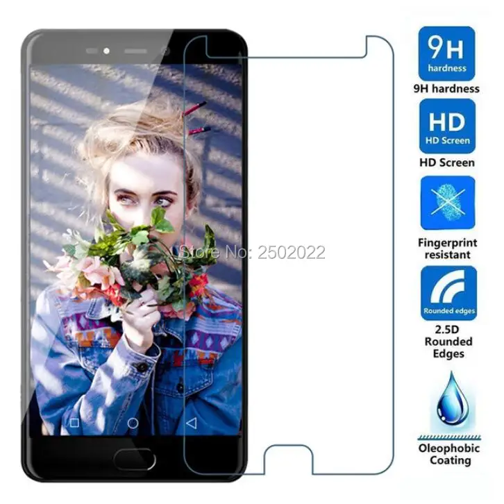 5 шт. для Leagoo T5 закаленное стекло 2.5D защитная пленка 9H Взрывозащищенная ЖК экрана
