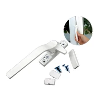 Пластиковая стальная оконная ручка с замком для двойного остекления, дверная ручка из алюминиевого сплава, оконный замок, дверная защелка для окна