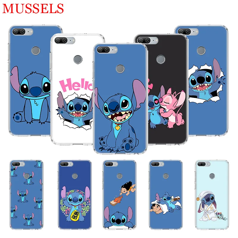 

Stitchs Blue Cute Gift Protect Phone Case for Huawei Honor 8X 20 9 10 Lite 8A 10i 20i 8S V20 Y5 Y6 Y7 Y9 2019 Coque Cover Shell