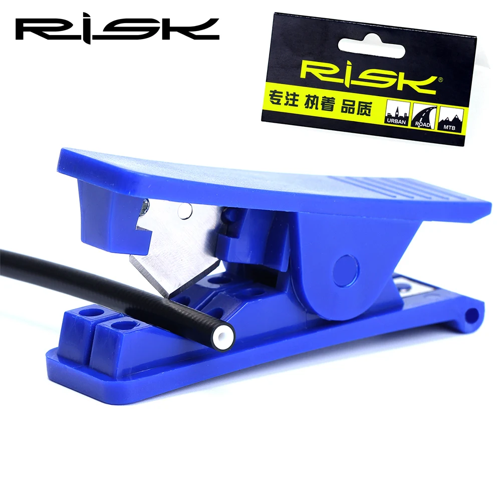 

RISK Portable Professional Bike Tubing Cutter Bike Hydraulic Disc Brake Pipe Tube Cutter Brake Hose Cutter Cycling Repair Tools