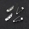 50pcs 25mm No Safe Lock Two Holes Brooch Base Pin For Jewelry Making Diy Finding Necklace Bracelet Accessories Whoelsale Supply ► Photo 2/6