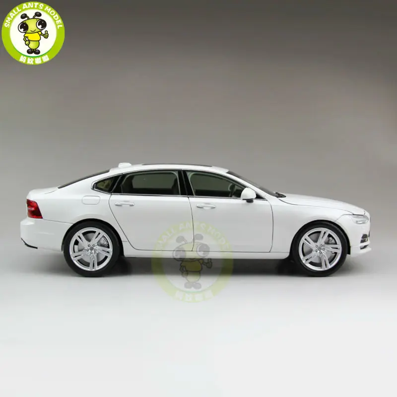 1/18 Volvo S90 T5 литая модель автомобиля игрушки детские подарки для мальчиков девочек белого цвета