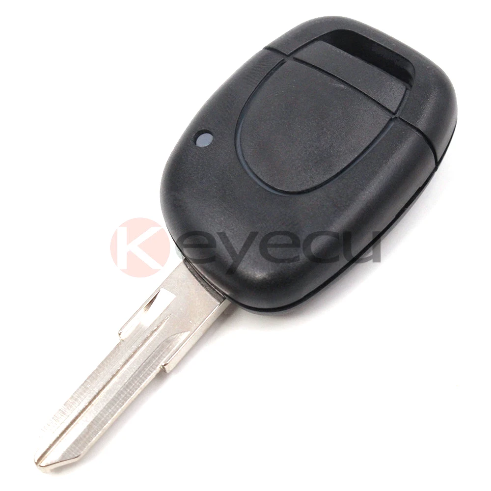 KEYECU BRAND NEW Replacement Shell Remote Key Case Fob 1 Button for RENAULT Twingo Clio Kangoo