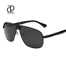 FEIDU брендовые Дизайнерские мужские очки Классические поляризованные солнцезащитные очки мужские сплав солнцезащитные очки для вождения Lunette De Soleil