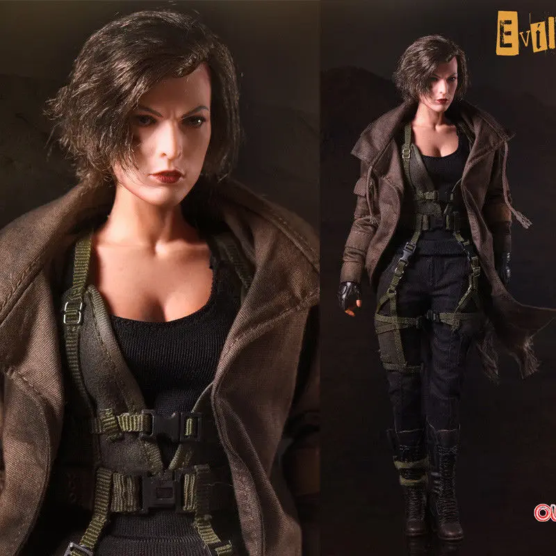 

Resident Evil: The Final Chapter Alice Collectible Action Figure Soldier Set Toy Scale dolls Models Boys Gift