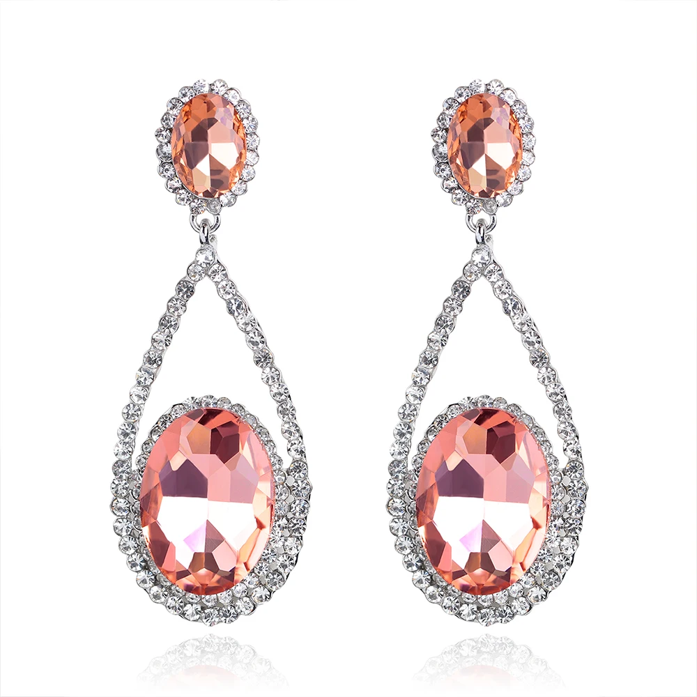 2017 Rhinestone Earrings with Stone for Party Fashion Women Earring