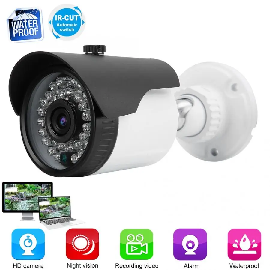 

4-in-1 AHD/TVI/CVI/CVBS PAL/NTSC 5MP HD CCTV Hybrid Analog Security Camera IR-CUT Monitor