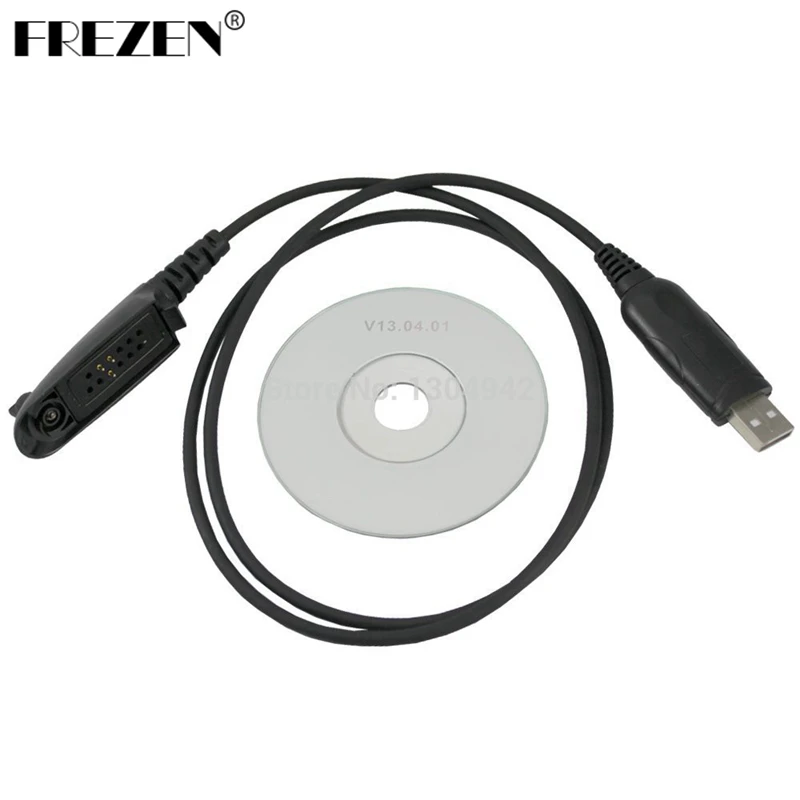 New USB Programming Cable For GP328 GP338 GP340 Two Way Radio With Free Shipping 1
