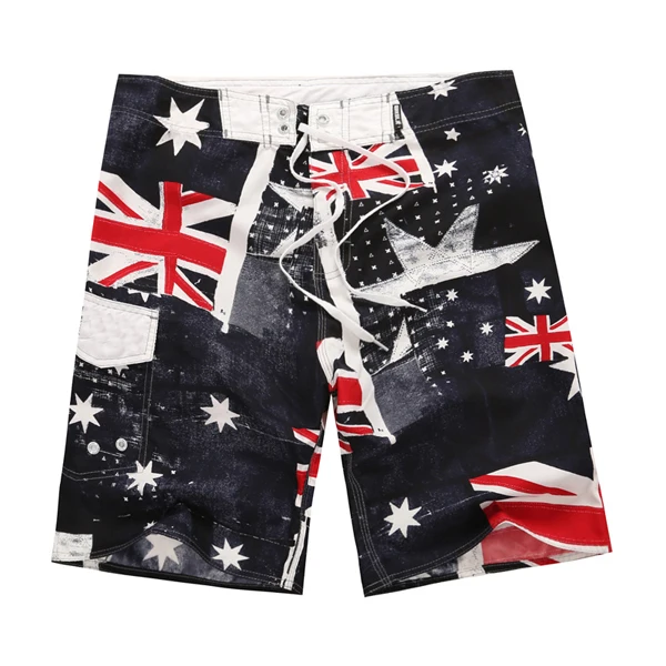 Australia flag fashion men surf pants men shorts praia casual swimwear