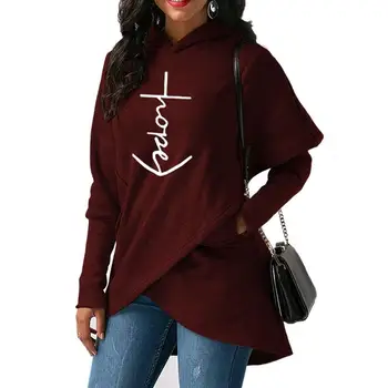 

2018 New Fashion Hore Print Top Sweatshirt Femmes Sweatshirts Youth Loose Hoody Female Cropped Creative Pullovers for Woman