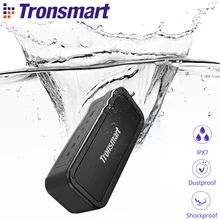 Tronsmart Force Bluetooth динамик 40 Вт портативный динамик IPX7 водонепроницаемый 15 H время воспроизведения с сабвуфером, NFC, TWS, голосовой помощник