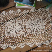 Женщины любят вязаное крючком кружево, хлопок coaster pad для журнального стола вырез подстилка под тарелку тепловой изоляционная салфетка для стола коврики
