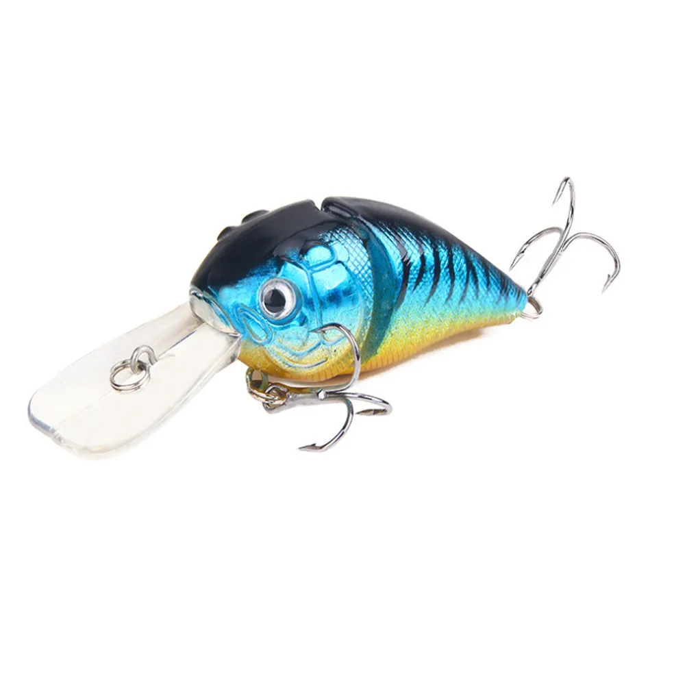 FISHINAPOT 배스 파이크 낚시 루어용 크랭크베이트, 수영 크랭크 하드 미끼, 낚시 워블러 태클, 페스카 3D 눈, 14.2g, 8.5cm, 1PC