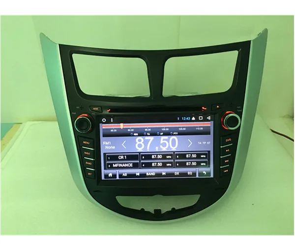 Flash Deal car radio DVD Android T3  for Hyundai Solaris Verna accent radio GPS navigation with maps 16
