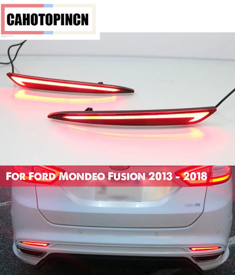 

Multi-function LED Bumper Light Rear Fog Lamp Brake Light Turn Signal Light Reflector For Ford Mondeo Fusion 2013 - 2018