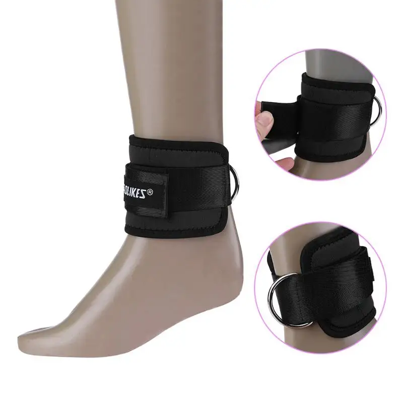 1pc font b Fitness b font Adjustable D Ring Ankle Strap Guard Foot Support Protector Gym