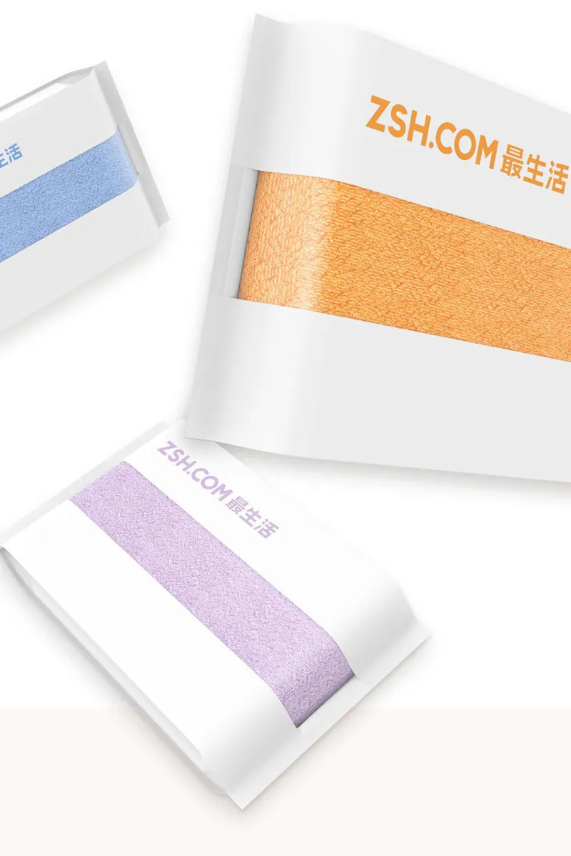 Оригинальное банное полотенце Xiaomi ZSH, хлопок, сильное поглощение воды, полиэфирное антибактериальное детское полотенце для купания