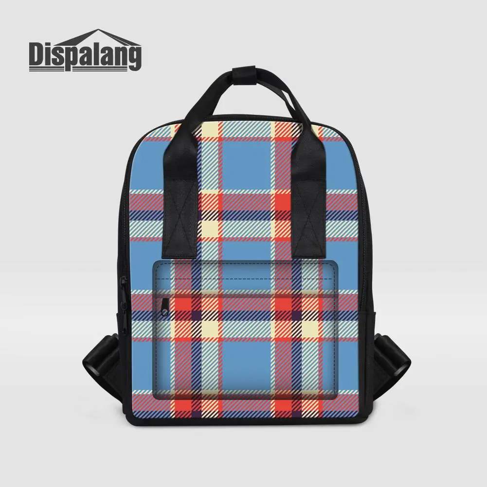 

Dispalang Large Capacity Mother Outdoors Shoulder Bag Plaid Patterns Baby Stroller Tote Bags Casual Maternity Mummy Handbags Sac
