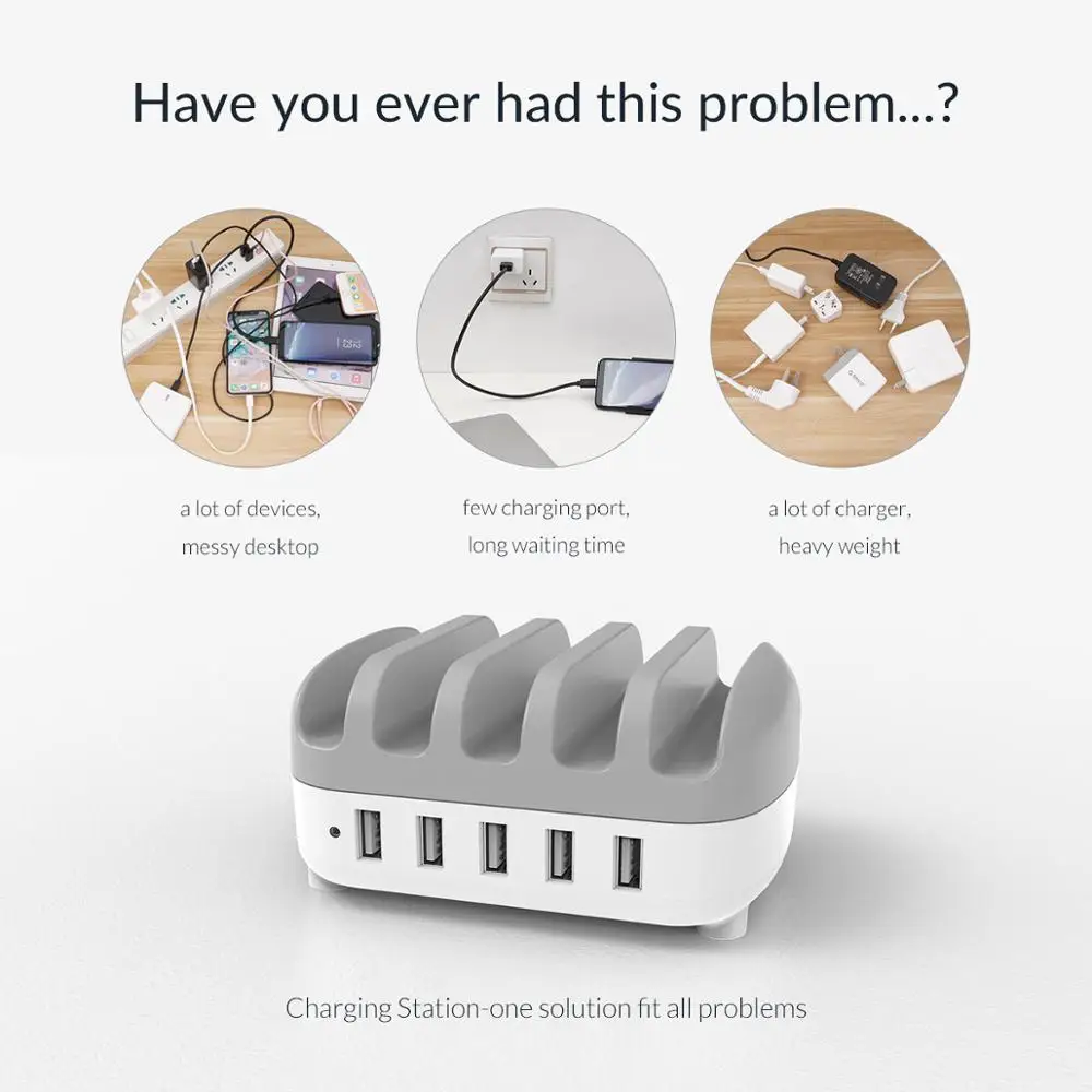ORICO شاحن يو اس بي 5 منافذ محطة قفص الاتهام مع حامل USB شحن ل ذاكرة فلاش PC تطبيق للمنزل العامة 40 W 5V2. 4A * 5 ORICO شاحن يو اس بي 5 منافذ محطة قفص الاتهام مع حامل USB شحن ل ذاكرة فلاش PC تطبيق للمنزل العامة 40 W 5V2. 4A * 5