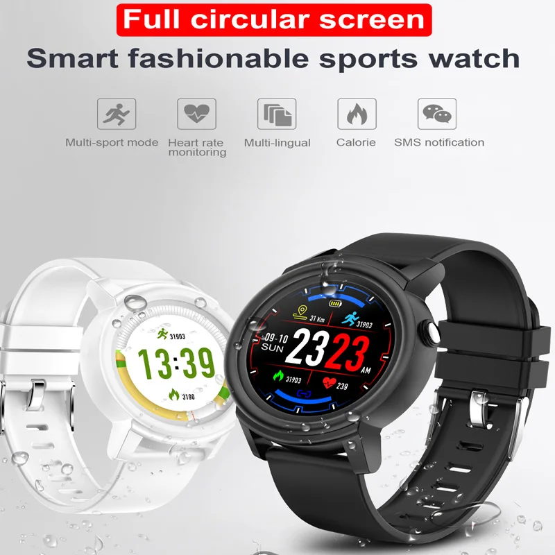 Fashion DK02 Color screen Smart Watch wristband Heart Rate Monitor IP67 Waterproof Man Woman Sport Smart Bracelet 