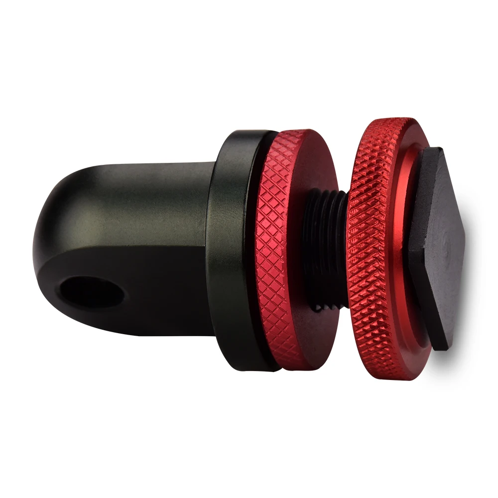 Seafrogs Flash Accessory Hot Shoe Dual Nut Screw Stand for Flashligh Camera Lighting System Accessory Mount Adapter Cold Shoe