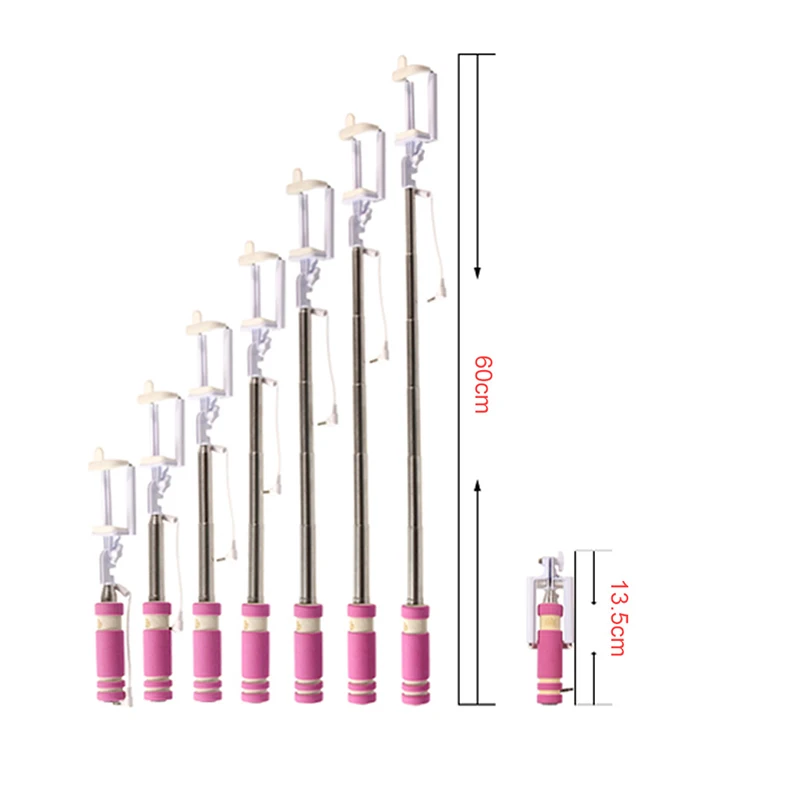 Милая Выдвижная телескопическая палка монопод камера держатель телефона стенд практичный feature вечерние реквизит фотокабинки камера s