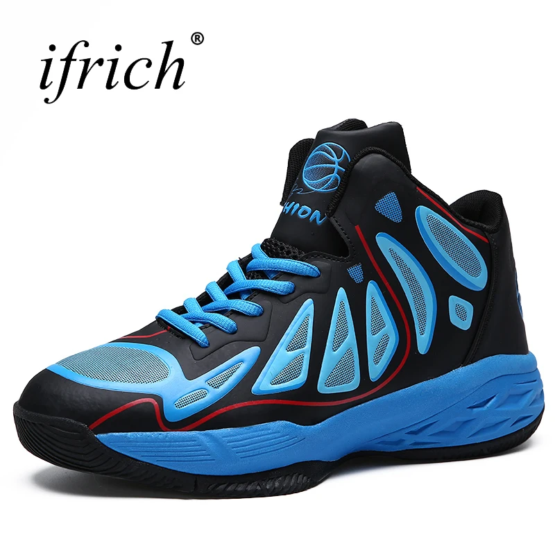 Ifrich New Trend Basketball Men Shoes Comfortable Male Training Sport