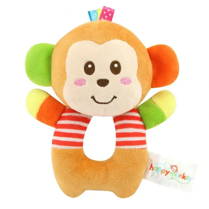 Плюшевые игрушки кунг-фу Панда Мягкая Очаровательная погремушка в виде ...