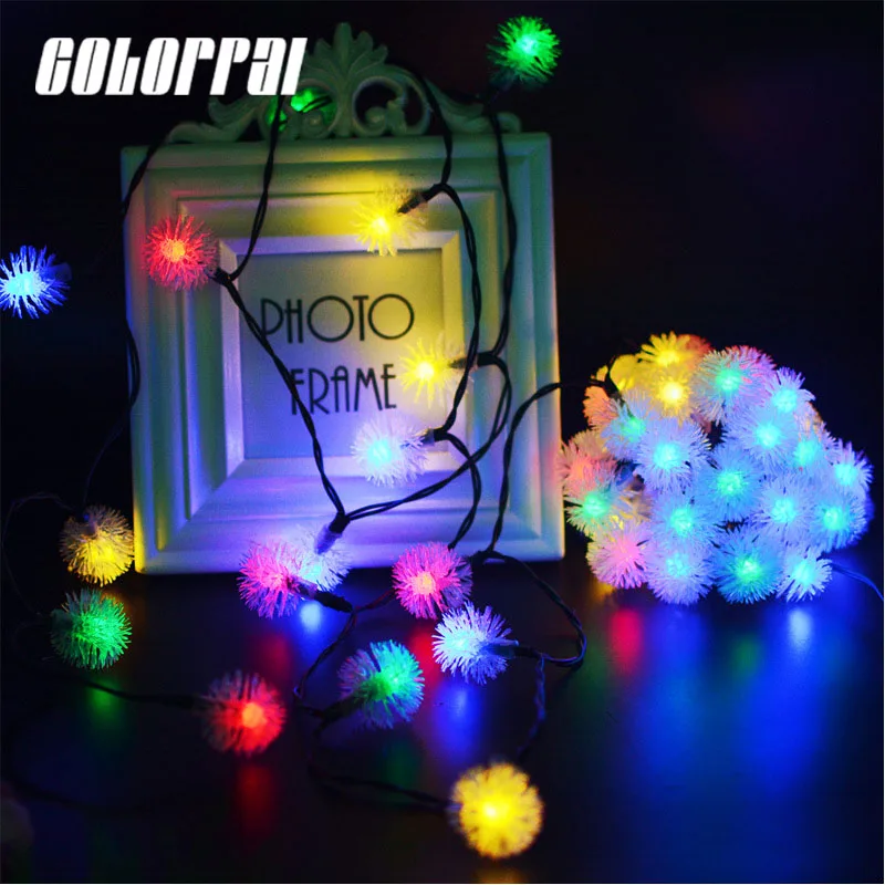 

Colorpai Holiday Lighting Solar Powered 20 Leds Outdoor Christams String Lights Garden Solar Light