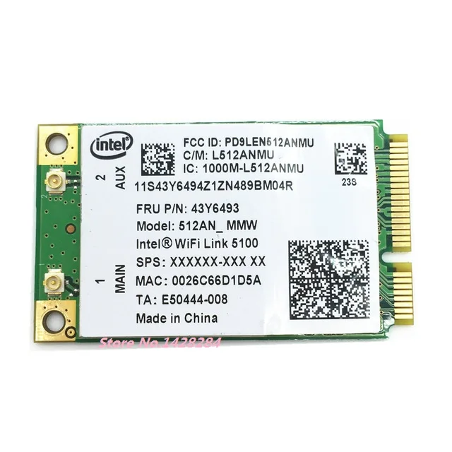 Ssea Новый Беспроводной карты для Intel WiFi Link 5100 5100an для IBM Lenovo X200 R400 R500 SL300 SL400 G450 Y450 y430 E43 K43