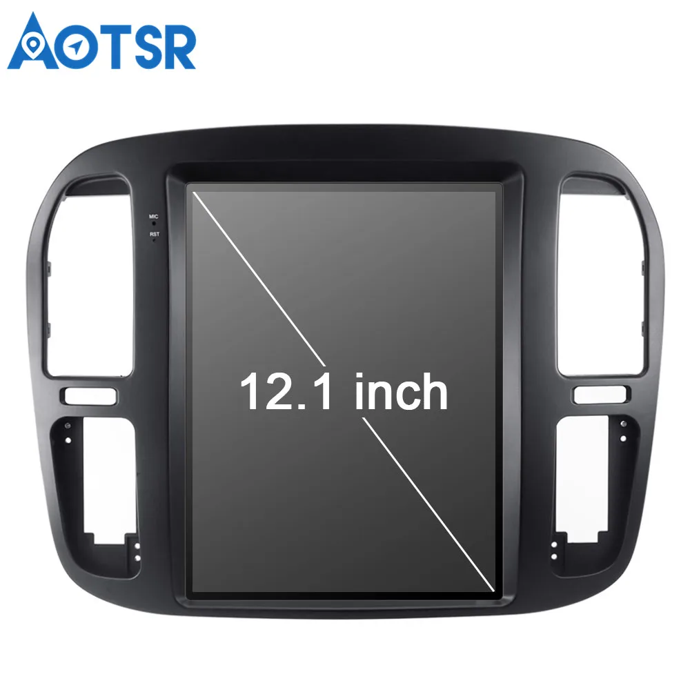 Excellent Android Tesla Car GPS Navigation For TOYOTA LAND CRUISER LC100 98-2002 headunit multimedia radio tape recorder no car DVD player 2