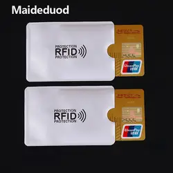 Maideduod новый стиль Anti Theft RFID Fit кошелек чехол для удостоверения личности рукавом Блокировка паспорт защиты, OEM Добро пожаловать