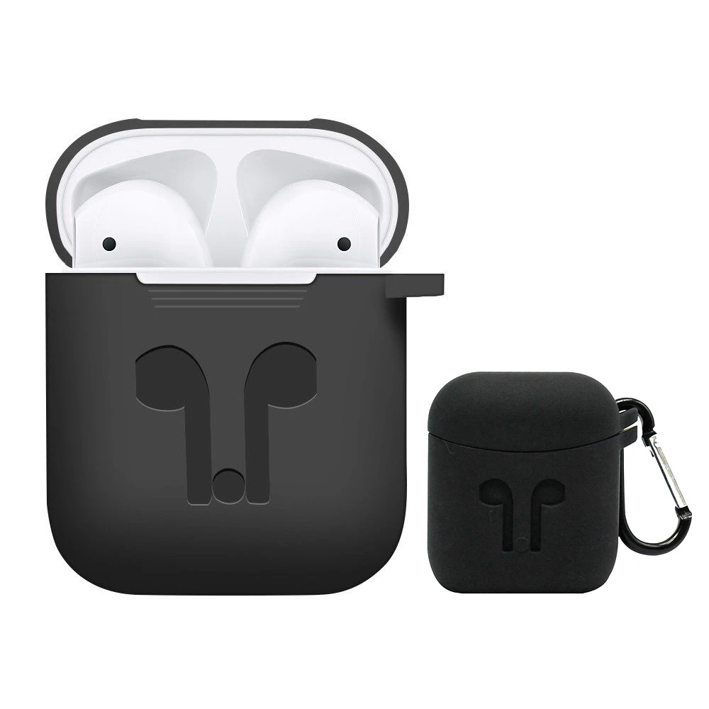 Silicone Earphone Case For Apple AirPods Case Skin Cover Shock Proof