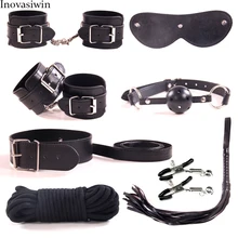 New Adult Toy Sex Toy Set Handcuffs Feather Binding Leather 8 Piece Set Sex Products Adult Games for Couple Sex Bondage Rope New Adult Toy Sex Toy Set Handcuffs Feather Binding Leather 8 Piece Set Sex Products Adult Games for Couple Sex Bondage Rope