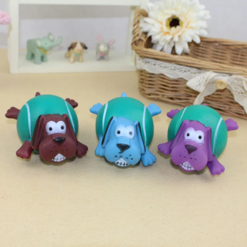 Cute Dog Bite resistant High quality Vinyl Sound Bath Toy Floating Bath ...