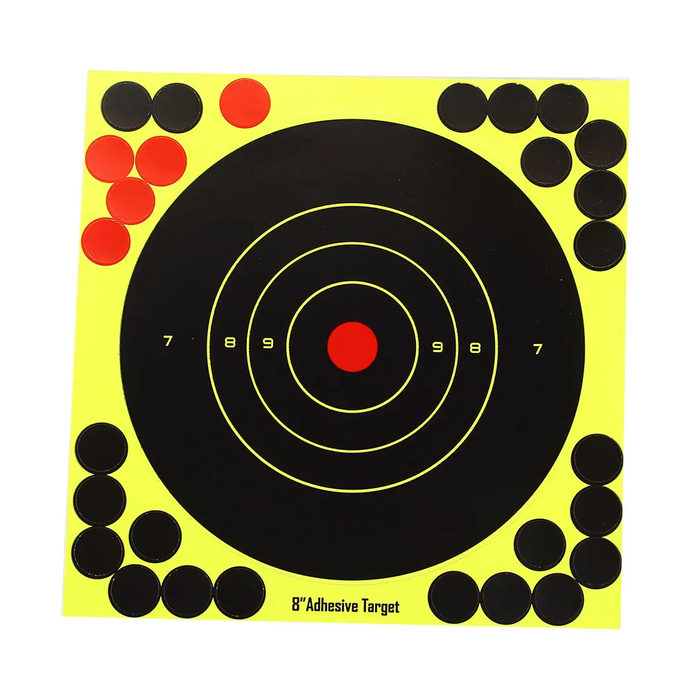 Бумажная Мишень стрельба мишень дробовик открытый наклейки мишень желтая бумага экономический стрельба из лука