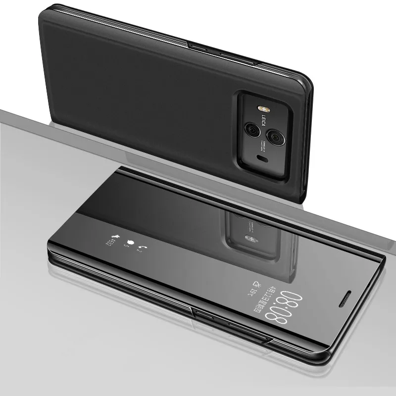 P умный прозрачный зеркальный чехол для Huawei Mate 20 P9 P10 Plus P20 10 pro 20x Honor 9 Lite 8X MAX Nova 3