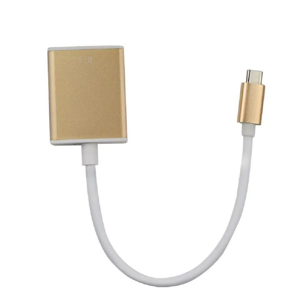 USB 3,1 type-C к HDMI адаптер высокоскоростной конвертер 4 K для Apple Macbook, ChromeBook Pixel Gold