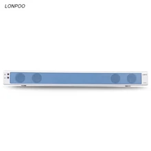 LONPOO Portable Speaker 10W Sound bar for computer phone ipad Small tv wireless subwoofer with AUX