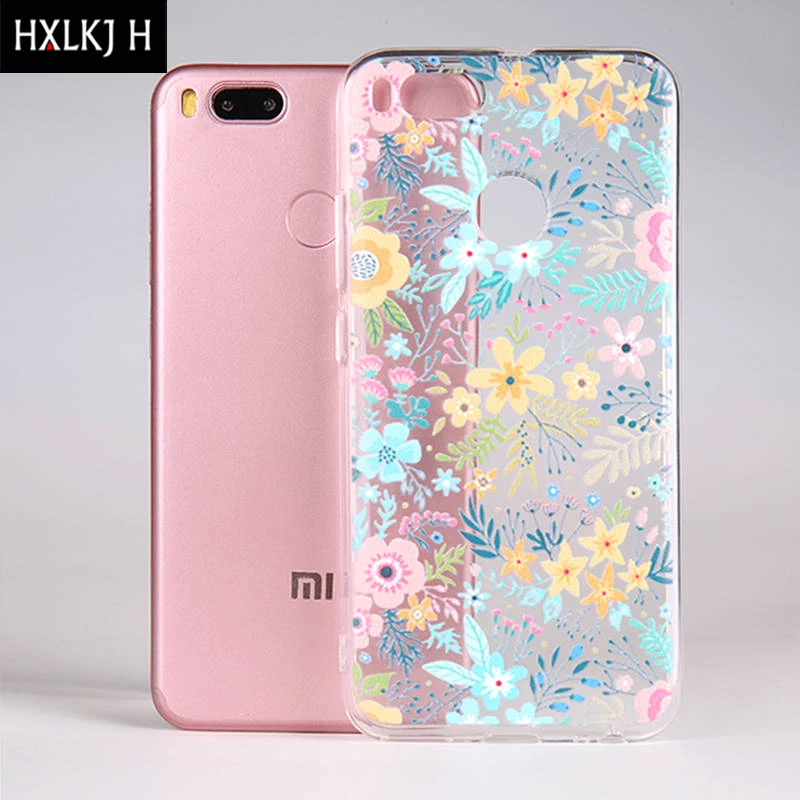 Для Xiaomi mi 5X/8/8se/6/6x/5x/5S красный note5/Note4X /5 плюс/красный 6pro/5a прозрачный Симпатичные