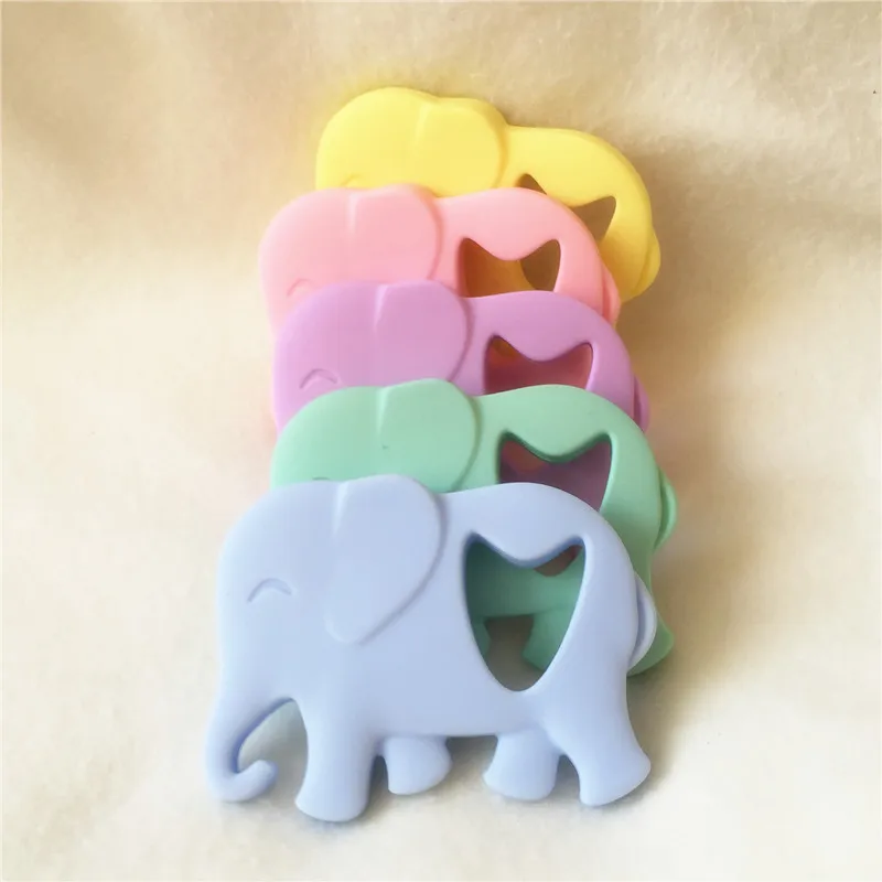 Encantos do Bebê Chenkai Mordedores Elefante Faça Você Mesmo Chupeta Bpa Livre Silicone Brinquedo Montessori Sensorial Animais Jóias 10 Pcs 13 Brinquedos e hobbies