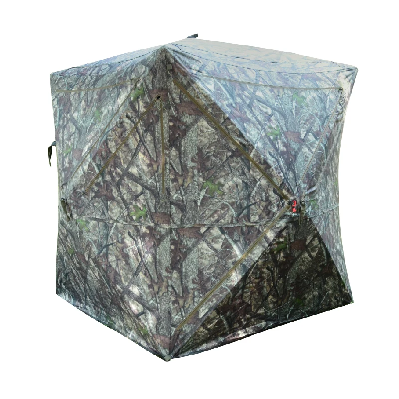 

Pop-up Portable 2 Person Ground Hunting Blind, Camo Polyester Hunting Tent