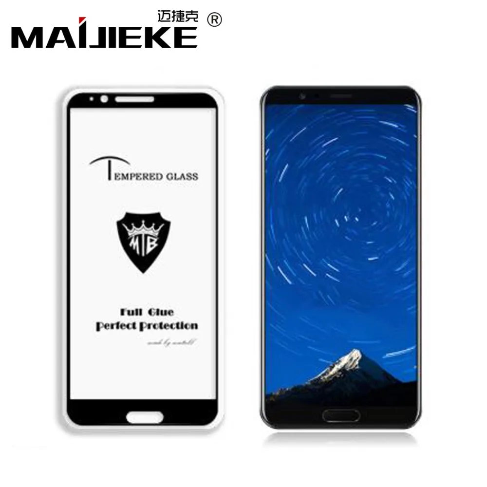 С уровнем твердости 9 H полное покрытие закаленное Стекло для huawei Honor вид 10 V10 V