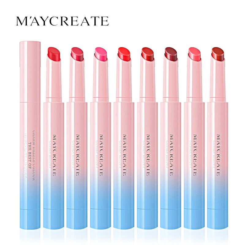 

2018 MayCreat Matte Lipstick Allure Long Lasting Waterproof Flower Lipstick Matte Pencils Moisturizer Lips Makeup Set For Women