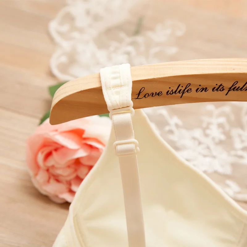 Yasemeen Ultra-thin Cup Breathable Underwire Bras Comfort Push Up Bras for Small Bust Star Printing Girl's Brassiere Cotton Bras