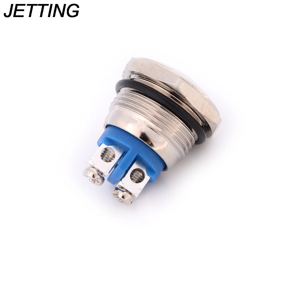

1 PCS Metal Push Button Switch Momentary Stainless Steel Start Horn Button Momentary Switch 24mm x 18mm